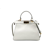 Fendi Peekaboo Cuir Blanc