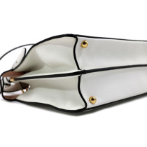 Fendi Peekaboo White Leather