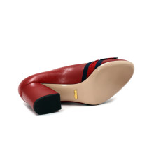 Gucci Decollete Pelle Rosso e Blu