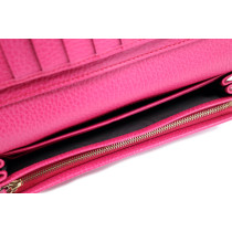 Gucci Portafoglio Pelle Fucsia