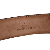 Gucci Cintura Pelle Viola