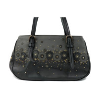 Bottega Veneta Sienna Floral Applique Limited Edition Pelle Grigia