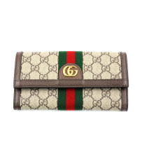Gucci Portafoglio Ophidia GG Beige