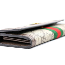 Gucci Portafoglio Ophidia GG Beige