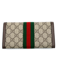 Gucci Portafoglio Ophidia GG Beige