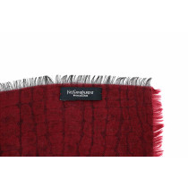 Saint Laurent Stola Cashmere Borgogna