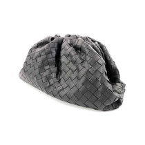 Bottega Veneta Pouch GM Pelle Intrecciata Nera
