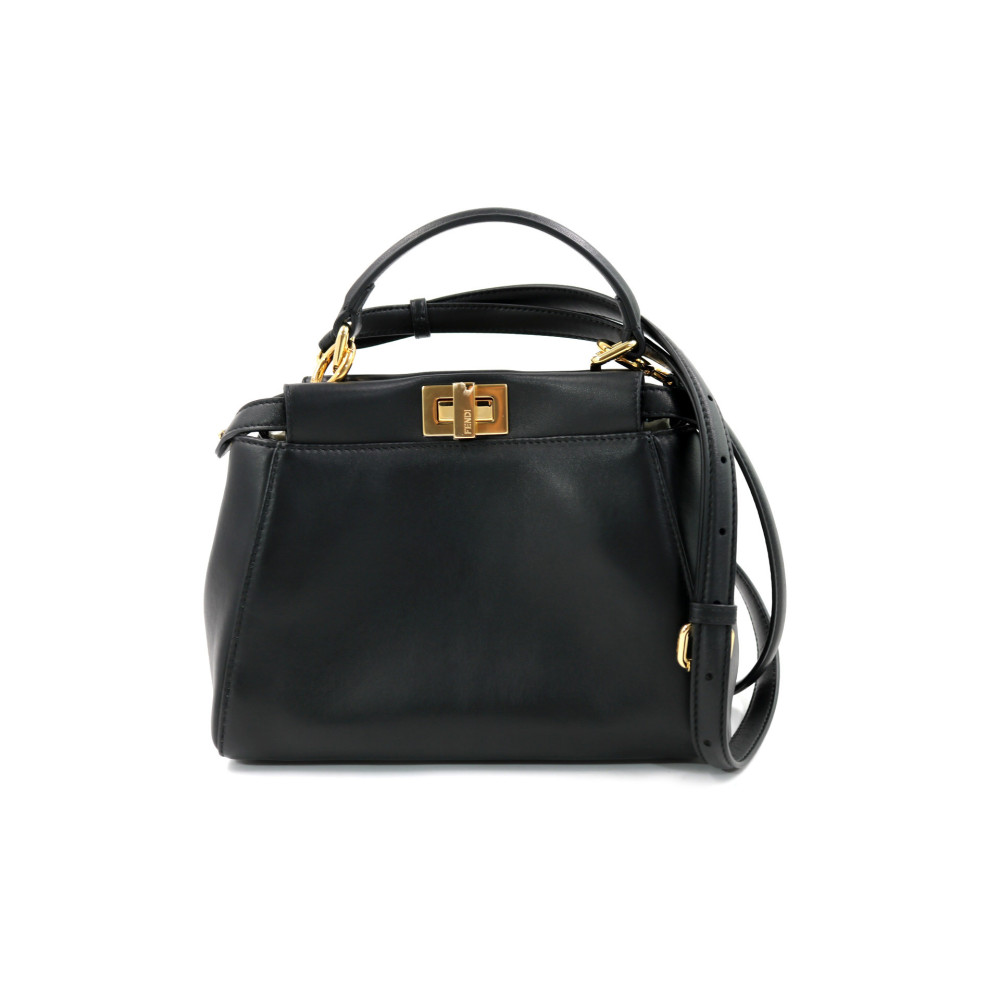 Fendi Peekaboo Mini Pelle Nera