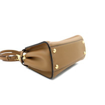 Fendi Peekaboo Mini Pelle Tabacco