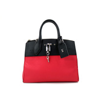 Louis Vuitton City Streamer PM Pelle Nera e Fragola