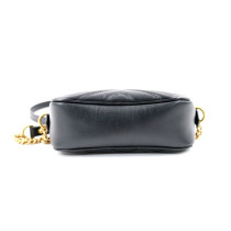 Gucci Camera Bag GG Marmont Mini Black Leather