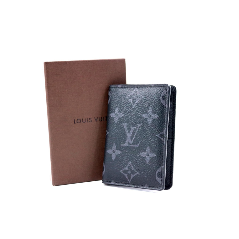 Louis Vuitton Organizer Tascabile Monogram Eclipse Nero
