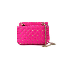 Valentino Rockstud Spike Pelle Fucsia