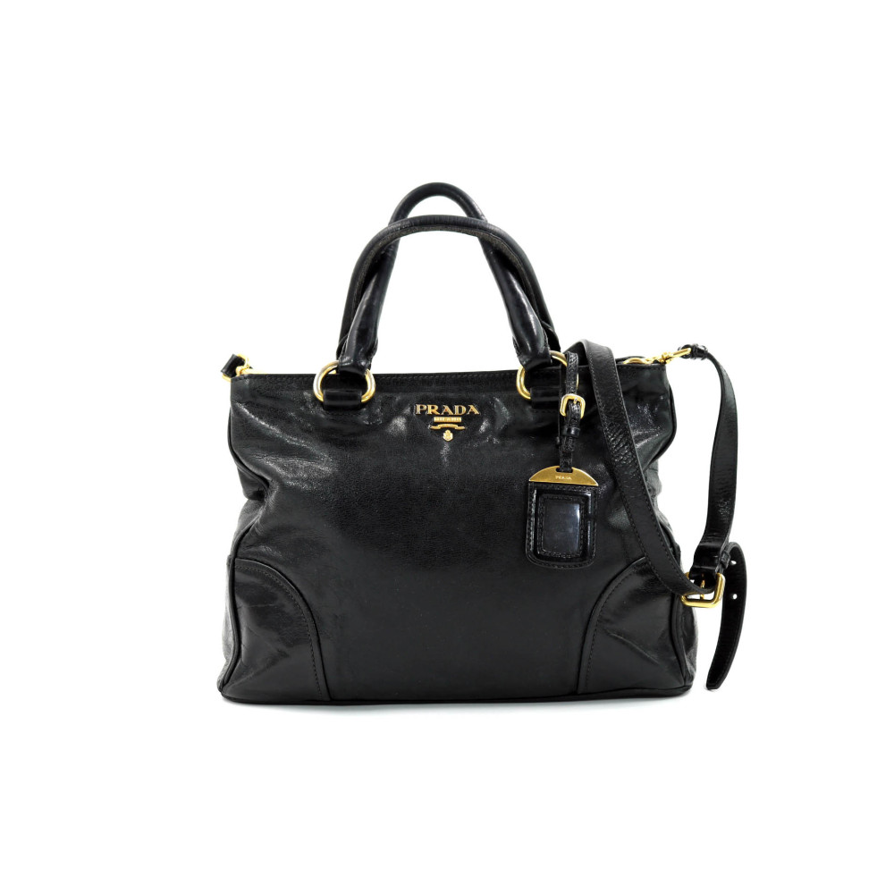 Prada Tracolla Pelle Nera