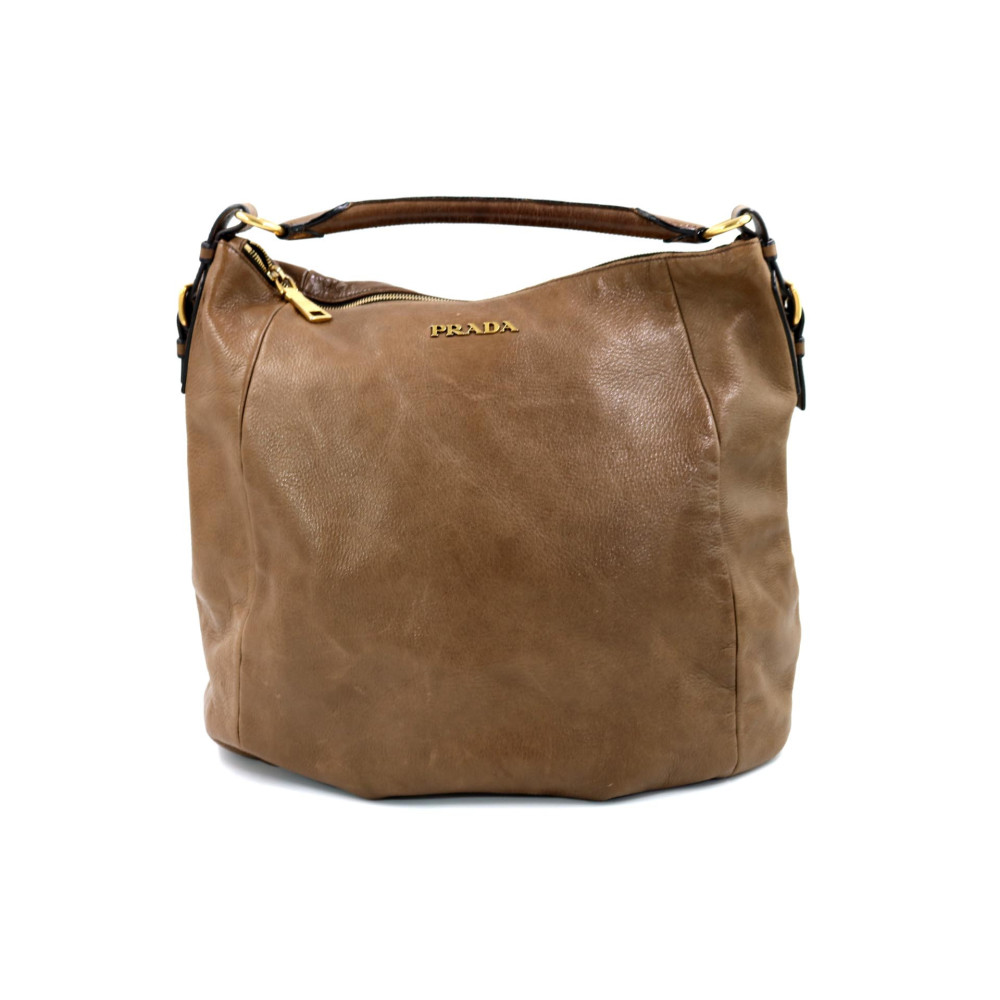 Prada Hobo Pelle Nocciola