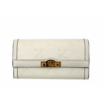 Gucci Portafoglio Pelle Bianca