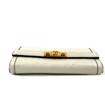 Gucci Portafoglio Pelle Bianca