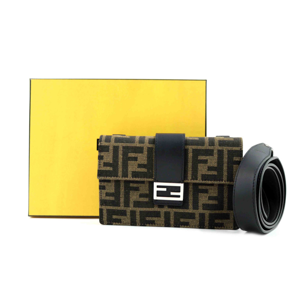 Fendi Mini Bag Zucca Marrone