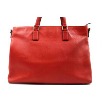 Gucci Bamboo Fringe Tote Bag Pelle Corallo