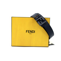 Fendi Cintura Pelle Blu