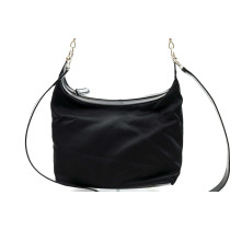 Gucci Tracolla Top Handle Bamboo Nylon Nero