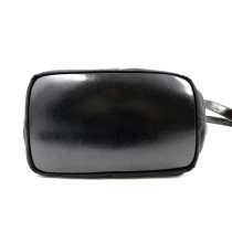 Gucci Tracolla Top Handle Bamboo Nylon Nero