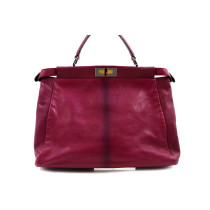 Fendi Peekaboo Iseeu Medium Pelle Fucsia