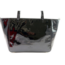 Valentino Rockstud Shopping Small Vernis Nera