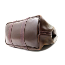 Hermes Garden Party 36 Pelle Bordeaux Marrone