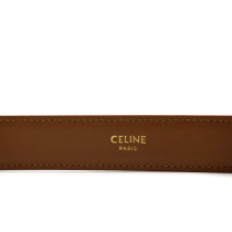 Celine Cintura Triomphe Pelle Bronzo