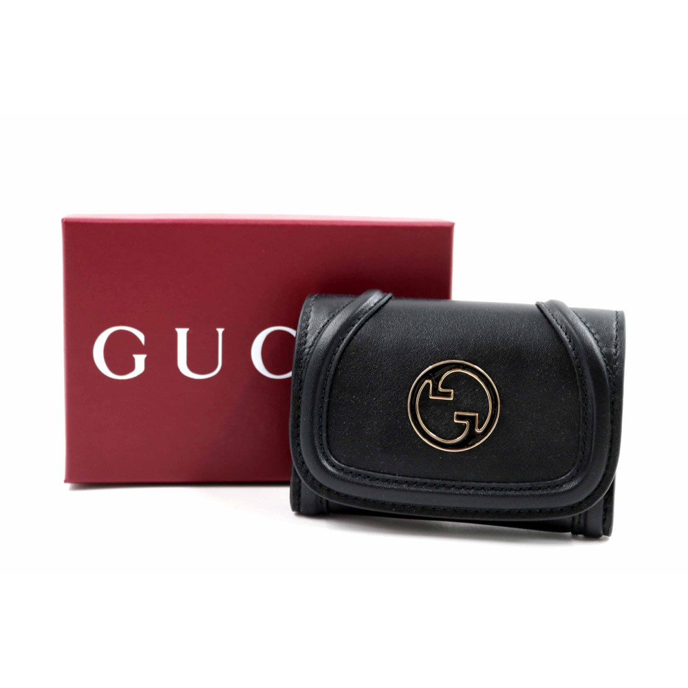 Gucci Portafoglio Blondie Pelle Nera