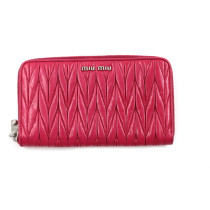 Miu Miu Portafoglio Pelle Fucsia