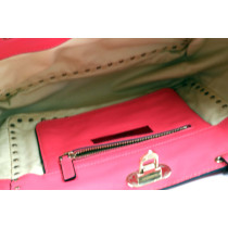 Valentino Rockstud Shopping Pelle Rosa