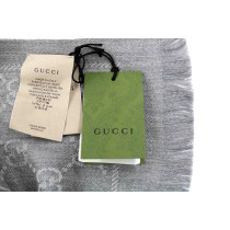 Gucci Sciarpa Lana Grigia