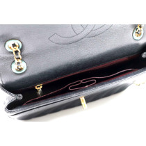 Chanel Tracolla Pelle Nera