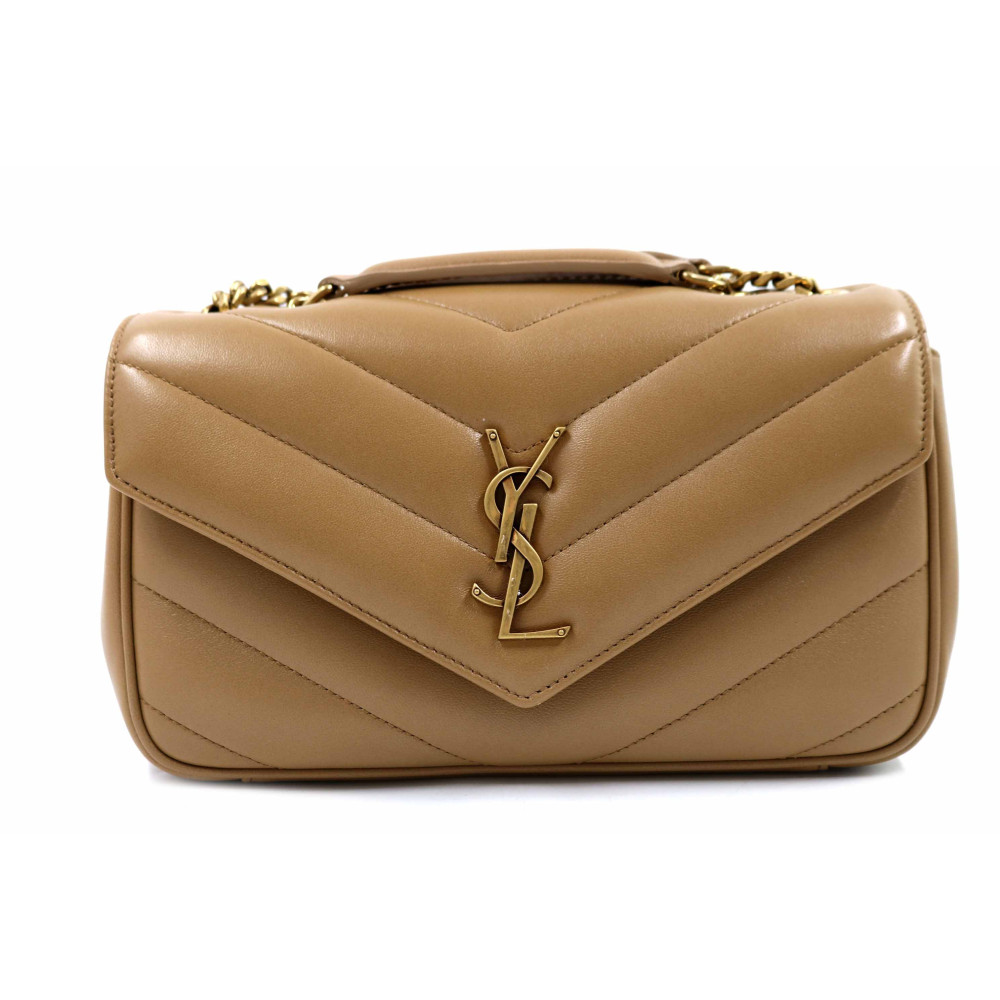 Saint Laurent Lou Lou Pelle Beige