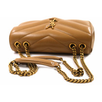Saint Laurent Lou Lou Pelle Beige