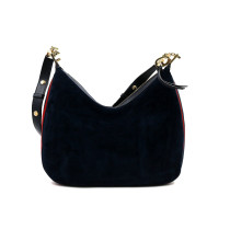 Gucci Attache Suede Blu