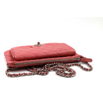 Chanel Pochette Pelle Rosa