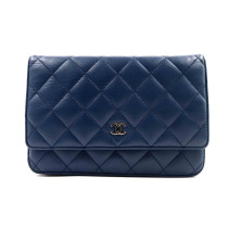 Chanel Woc Pelle Blu