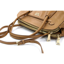 Prada Shopping Pelle Saffiano Beige