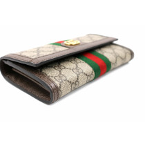 Gucci Portafoglio Ophidia GG Supreme Beige