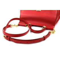 Dolce & Gabbana Miss Sicily Pelle Saffiano Rosso