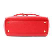 Dolce & Gabbana Miss Sicily Pelle Saffiano Rosso