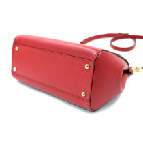 Dolce & Gabbana Miss Sicily Pelle Saffiano Rosso