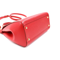 Dolce & Gabbana Miss Sicily Pelle Saffiano Rosso