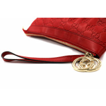 Gucci Pochette Pelle Guccissima Rossa