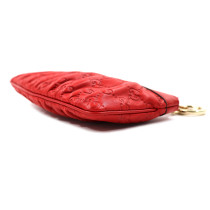 Gucci Pochette Pelle Guccissima Rossa