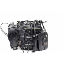 Balenciaga Le Cagole Secchiello Pelle Nera