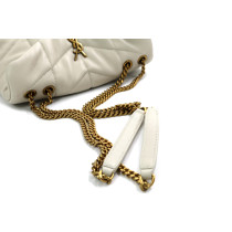 Saint Laurent Puffer Toy Pelle Bianca